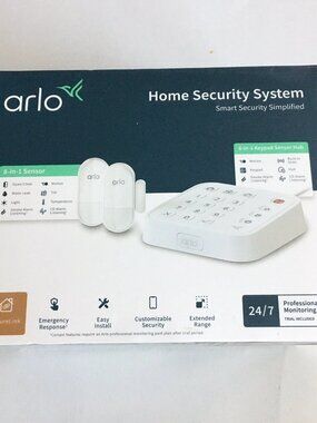 Arlo Home Security System SS1501-100NAS Keypad & 5 All In One Sensors